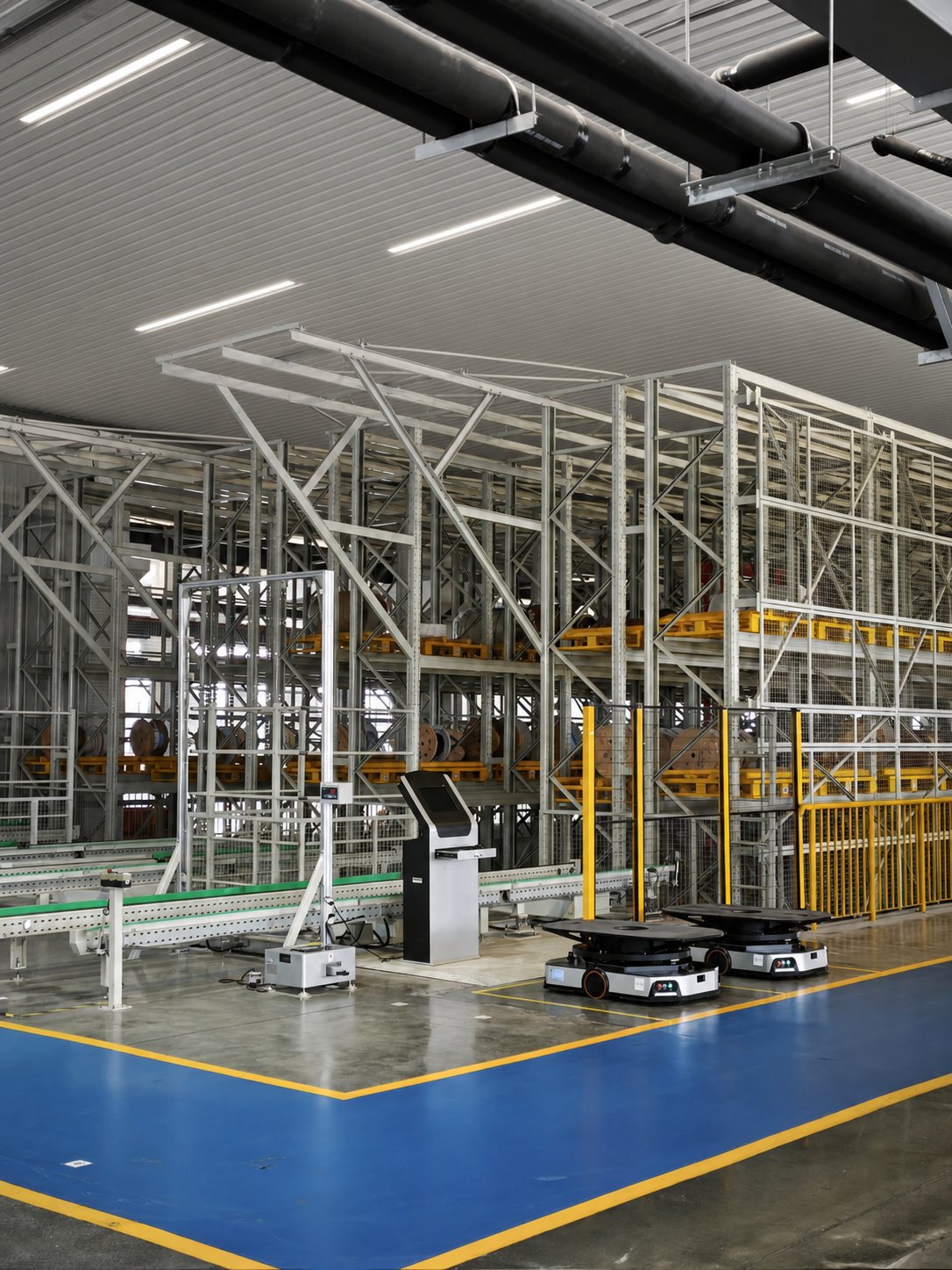 Préparation logistique automatisée avant expédition